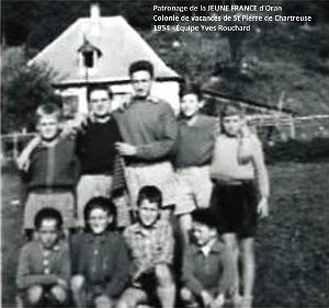 COLO JEUNE FRANCE 1954 equipe Yves Rouchard